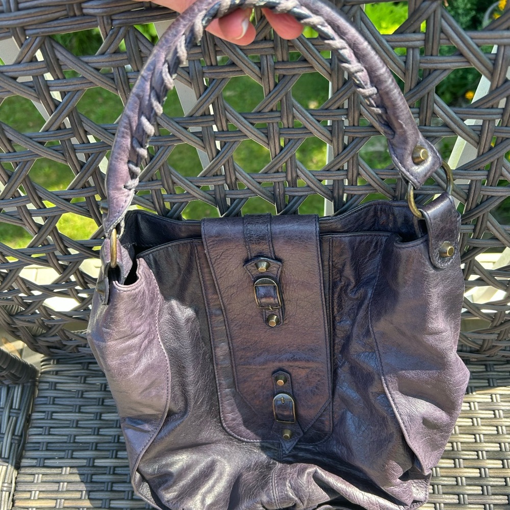 Balenciaga Chevre INK Shrug Shoulder Bag